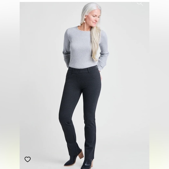 Beta brand Straight-Leg | 7-Pocket Dress Pant Yoga Pants - Picture 1 of 4